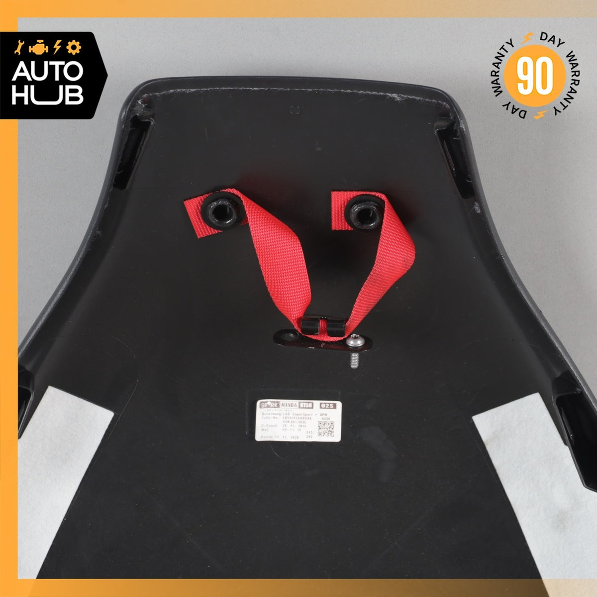 18-24 Audi B9 S5 A5 Front Left or Right Seat Back Cover Panel Trim Black OEM 33k - photo 12