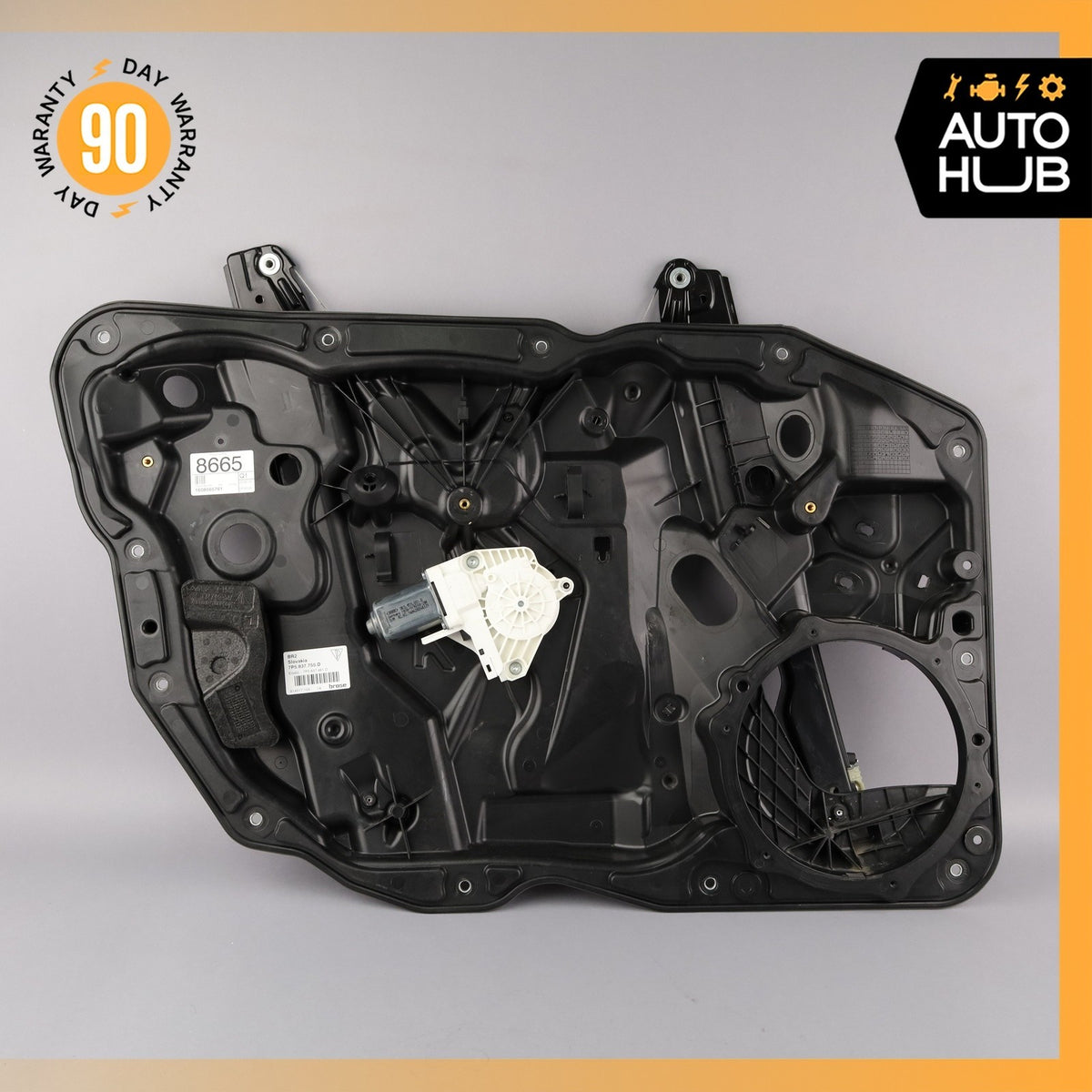 11-18 Porsche Cayenne 958 Front Left Side Door Window Regulator w/ Motor OEM - photo 2
