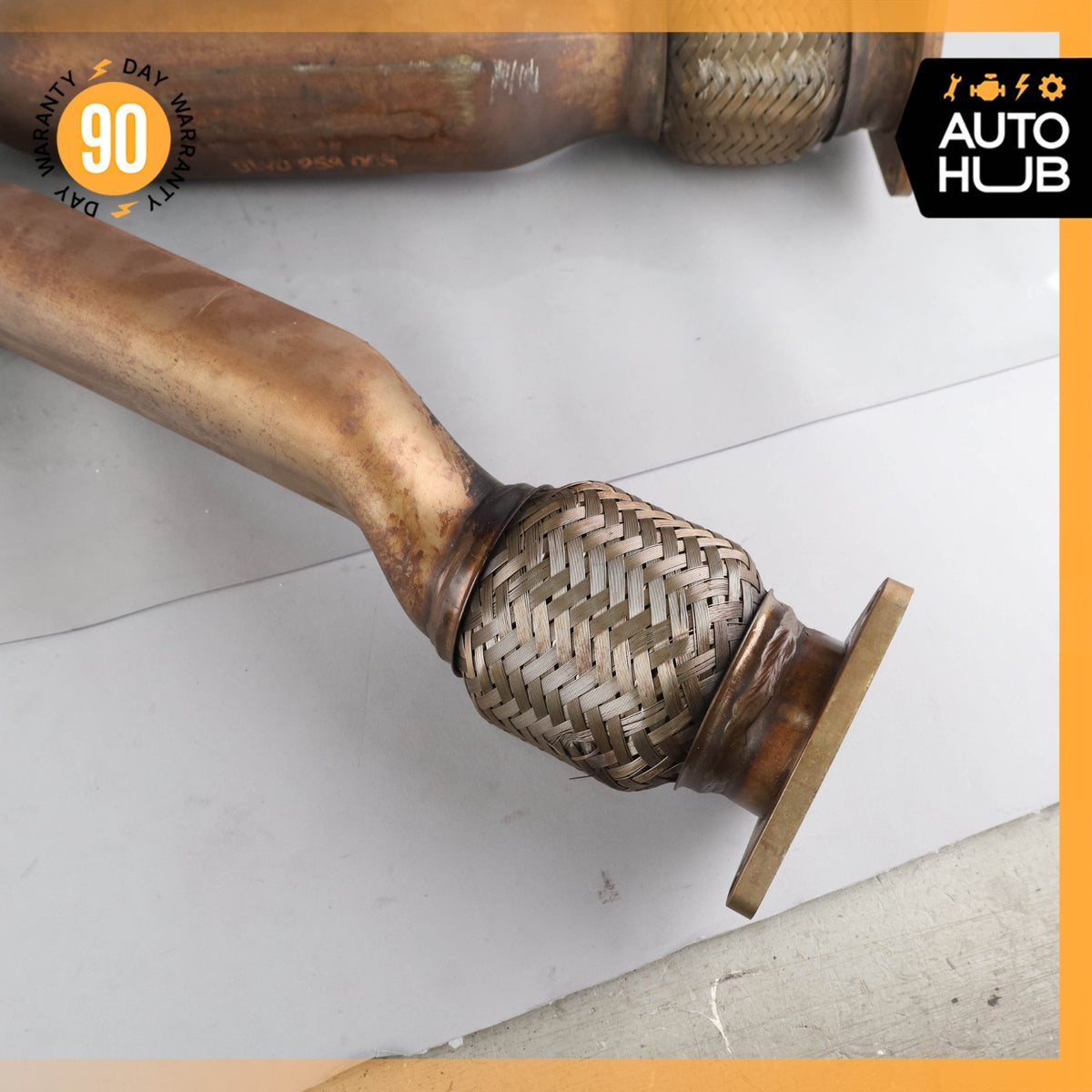 Bentley Continental GT 6.0L Exhaust Downpipe Left & Right Side Set OEM - photo 14
