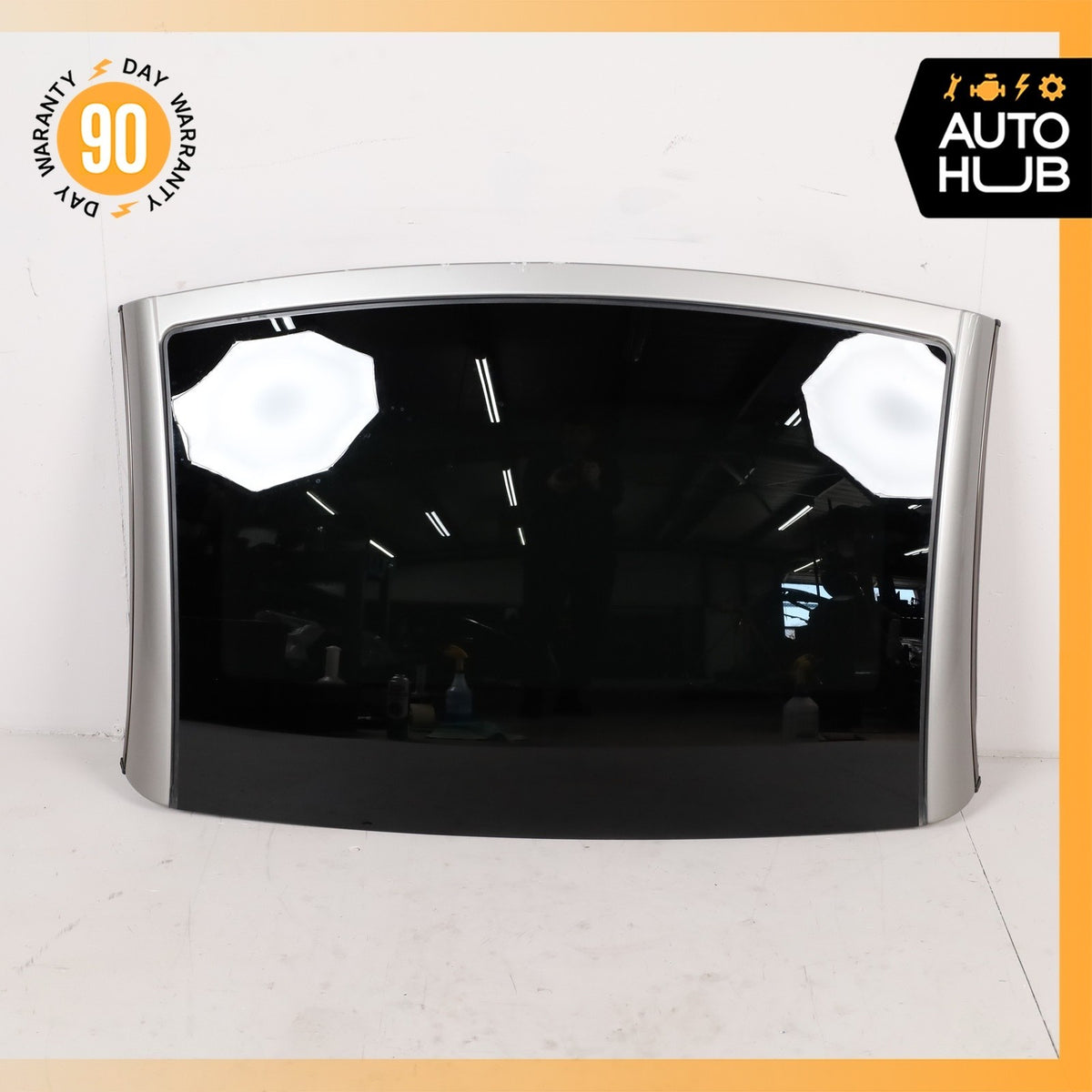 Mercedes R230 SL500 SL550 SL55 AMG Pano Panorama Roof Top Glass w/ Sun Shade OEM - photo 1