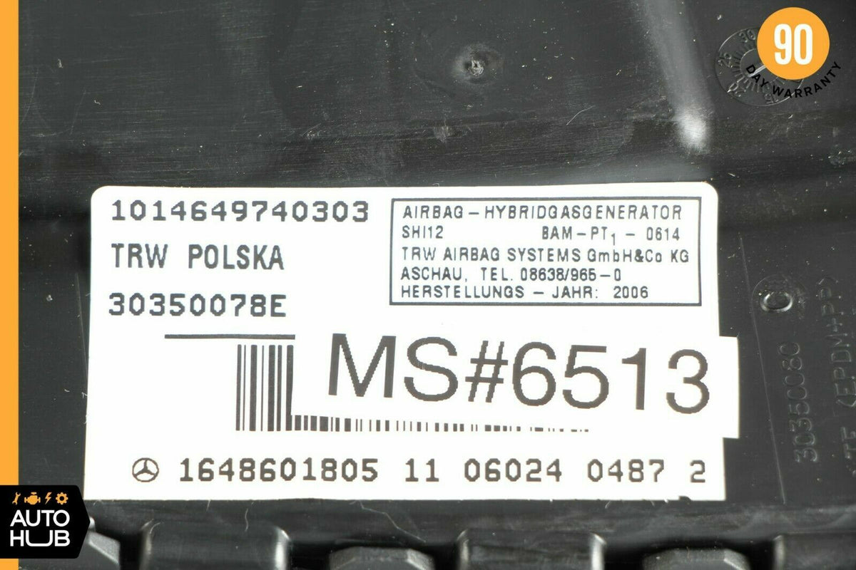 Mercedes W221 S550 CL550 R350 Front Right Passenger Side Seat Airbag SRS OEM - photo 6