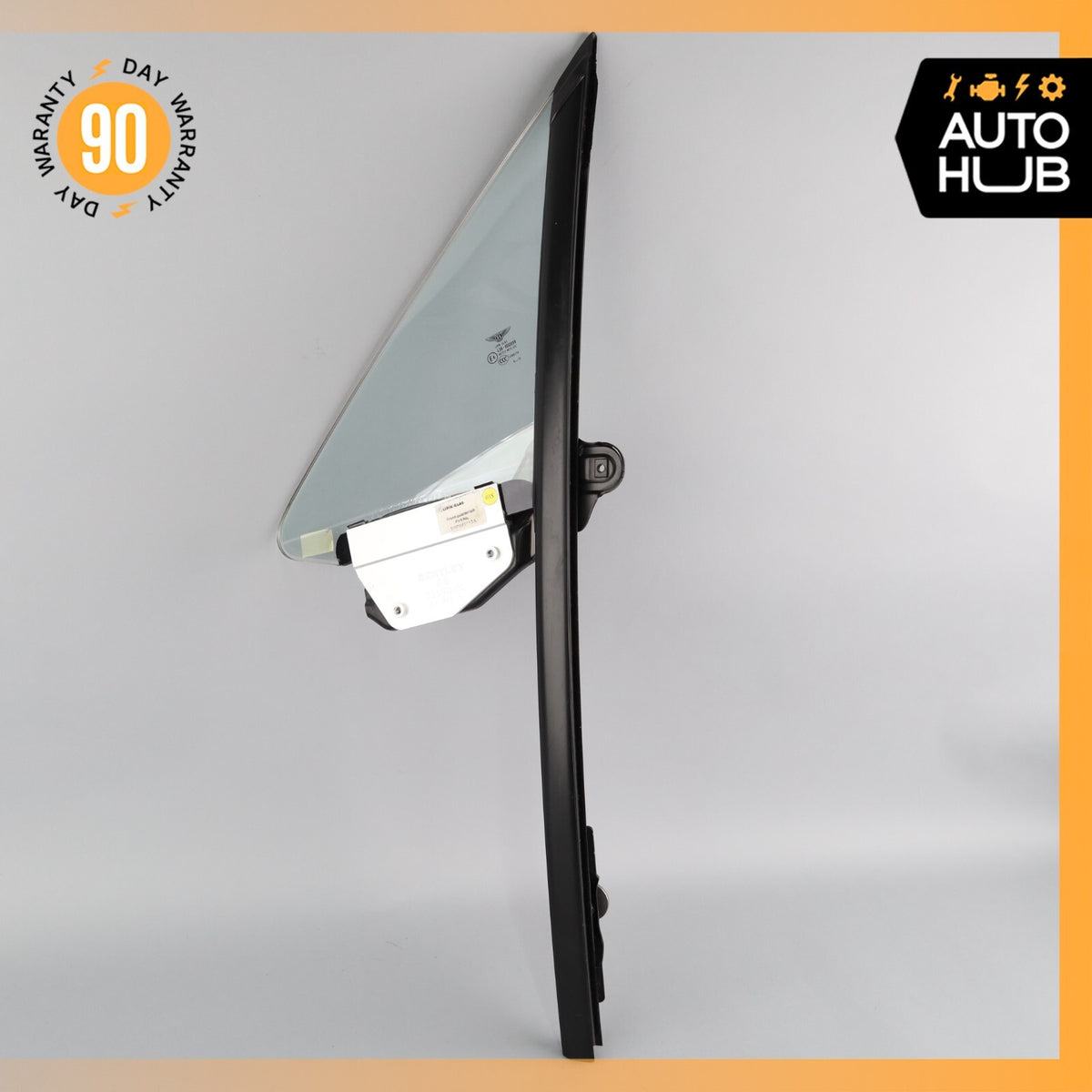 07-11 Bentley Continental GTC Front Left Side Door Vent Window Glass OEM - photo 1
