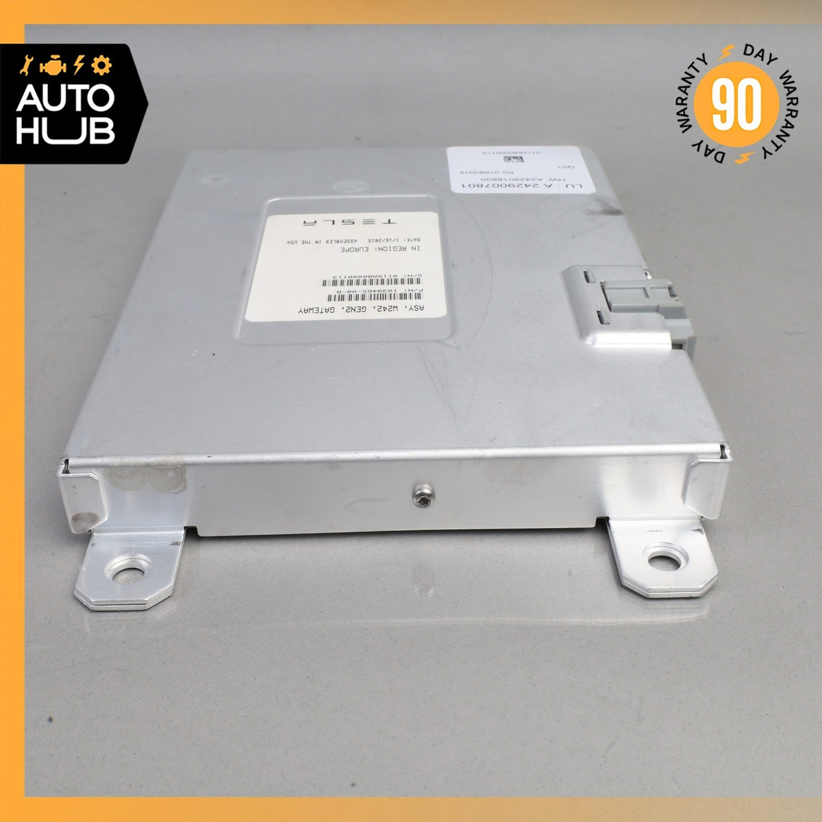 15-17 Mercedes W242 B250e Central Gateway Control Module 2429007801 OEM - photo 4