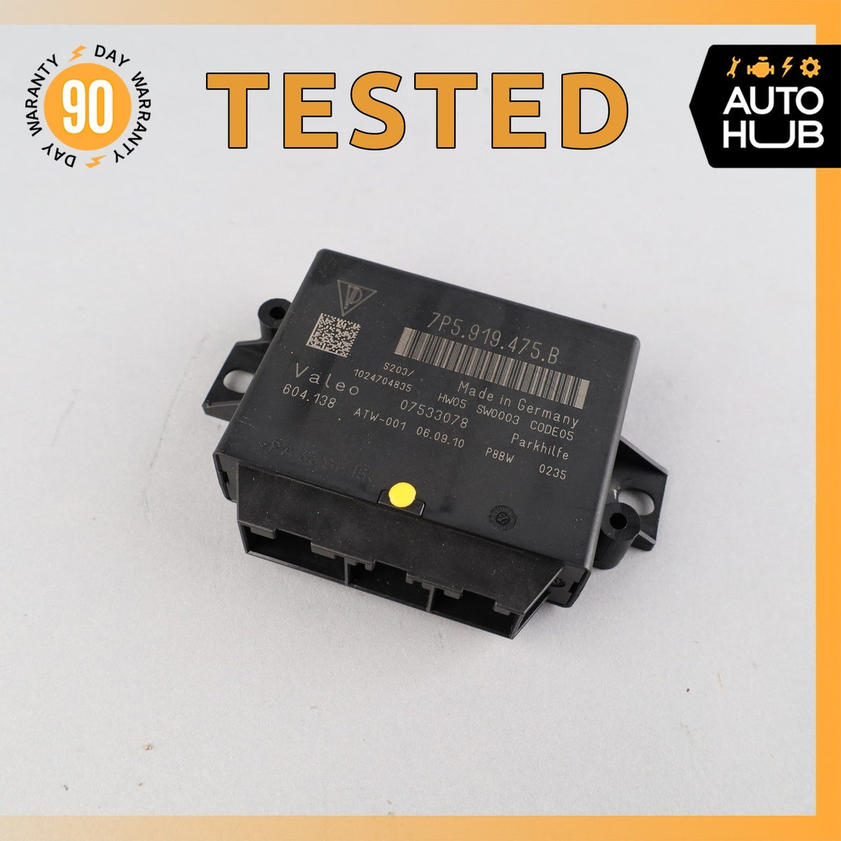 11-14 Porsche Cayenne 958 Parking Aid Control Module 7P5919475B OEM - photo 1