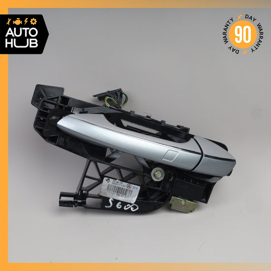 07-13 Mercedes W221 S600 S63 AMG Rear Left Exterior Door Handle Keyless Go OEM - photo 1