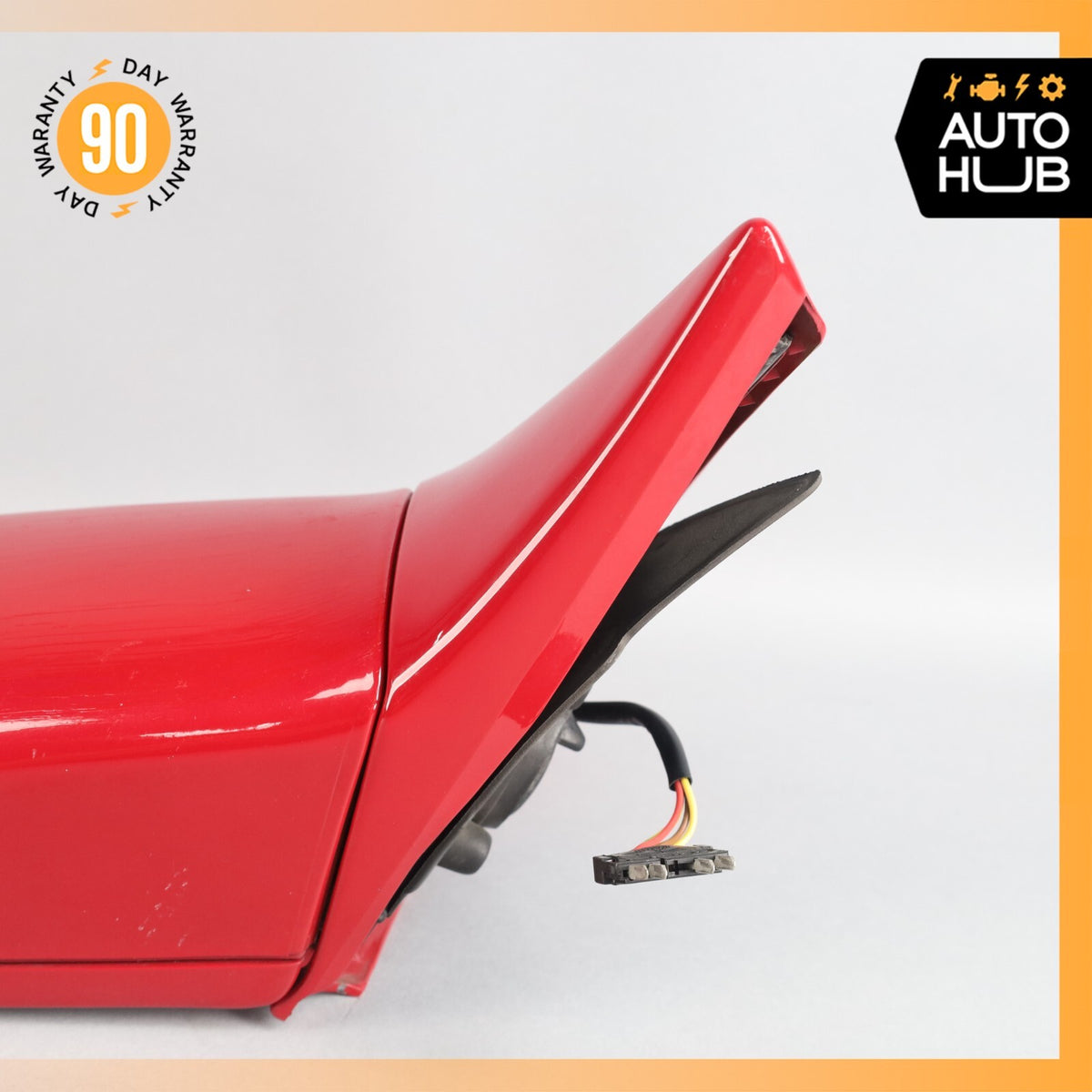 90-96 Mercedes R129 SL500 SL320 300SL Side View Door Mirror Right Side Red OEM - photo 17