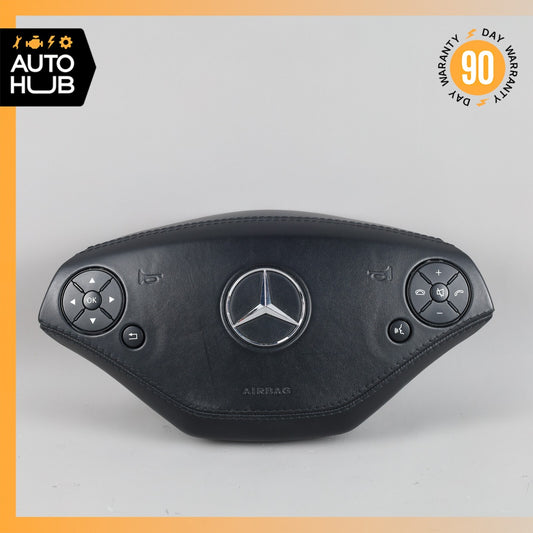10-14 Mercedes W221 S63 AMG CL550 S400 Steering Wheel Airbag Air Bag Black OEM - photo 1