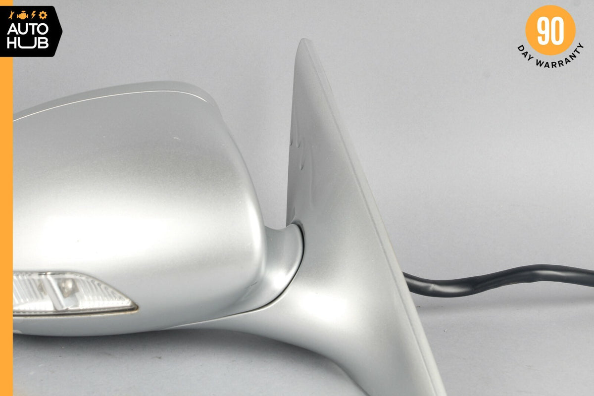 06-08 Mercedes W219 CLS500 CLS550 Side Rear View Door Mirror Right Silver OEM - photo 7