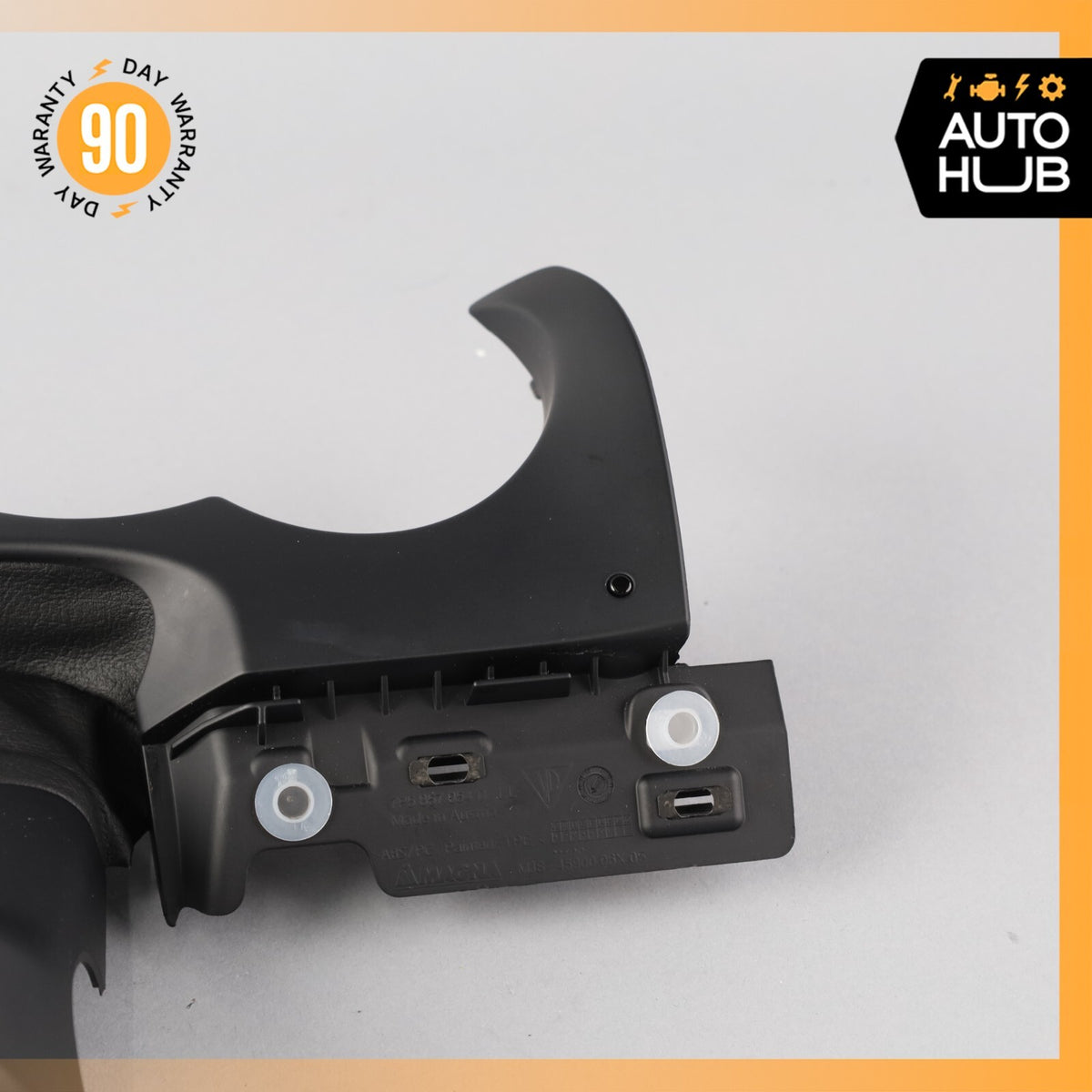 11-18 Porsche Cayenne 958 E-Hybrid Steering Column Cover Trim Black OEM - photo 4