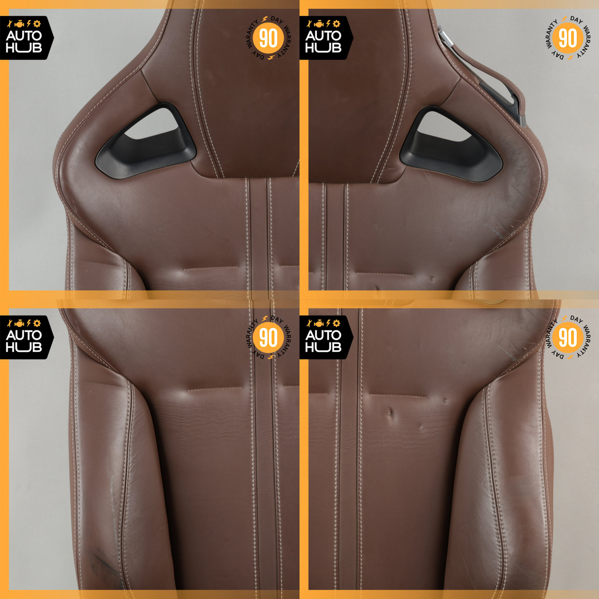 15-17 Jaguar F-Type Coupe Left Driver Side Seat Cushion Assembly Brown OEM - photo 2