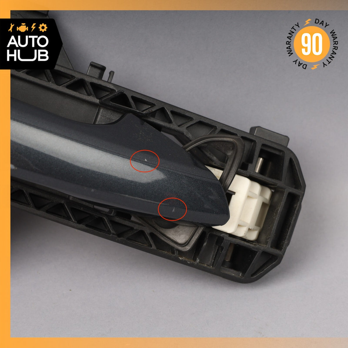 08-11 Mercedes W204 C300 Right Side Exterior Door Handle Front or Rear OEM 75k - photo 2