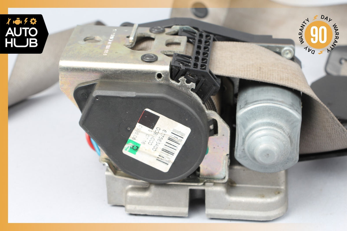 07-09 Mercedes W211 E350 CLS550 Front Right Passenger Side Seat Belt Gray OEM - photo 10