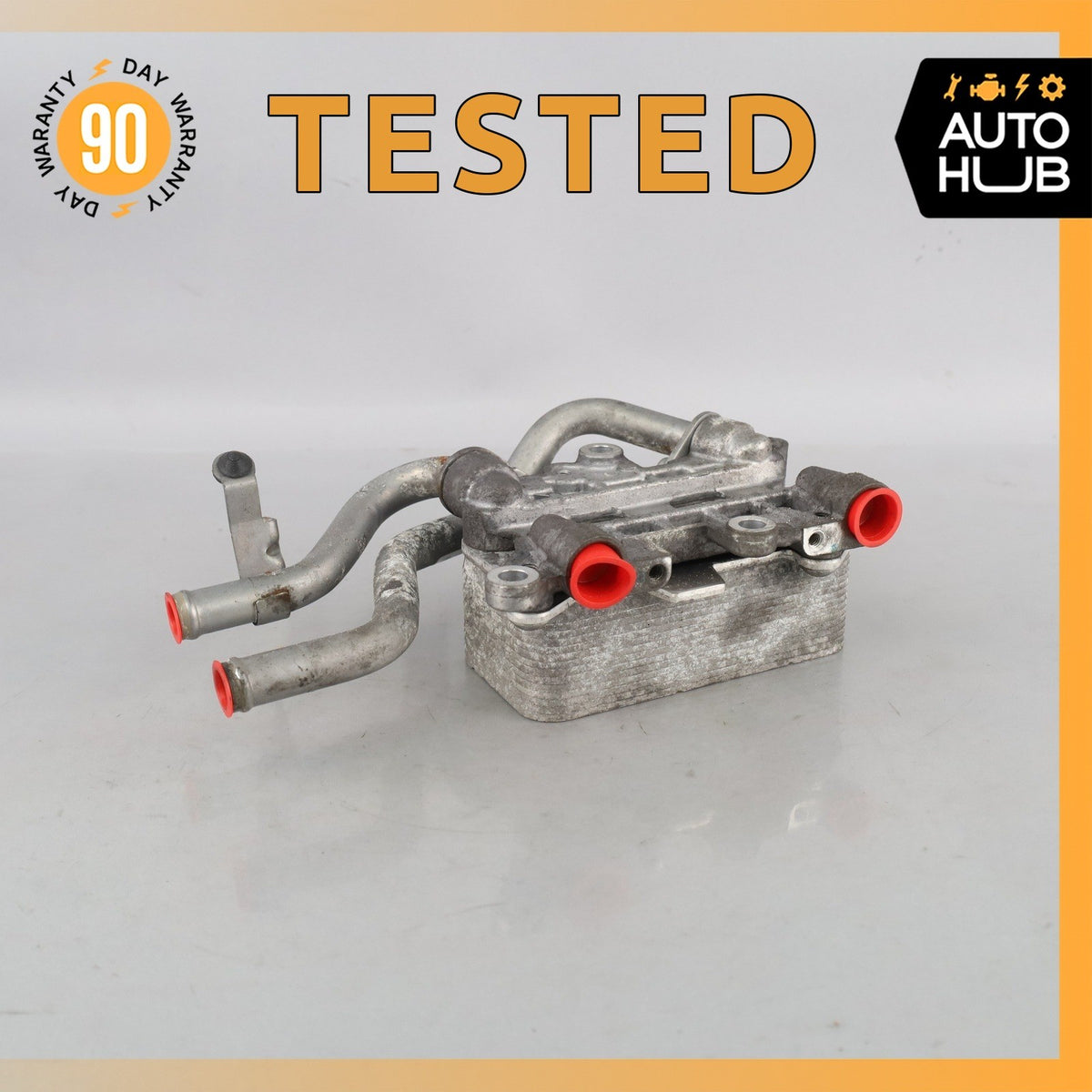 Porsche Cayenne 958 Automatic Transmission Oil Cooler w/ Line OEM - photo 1