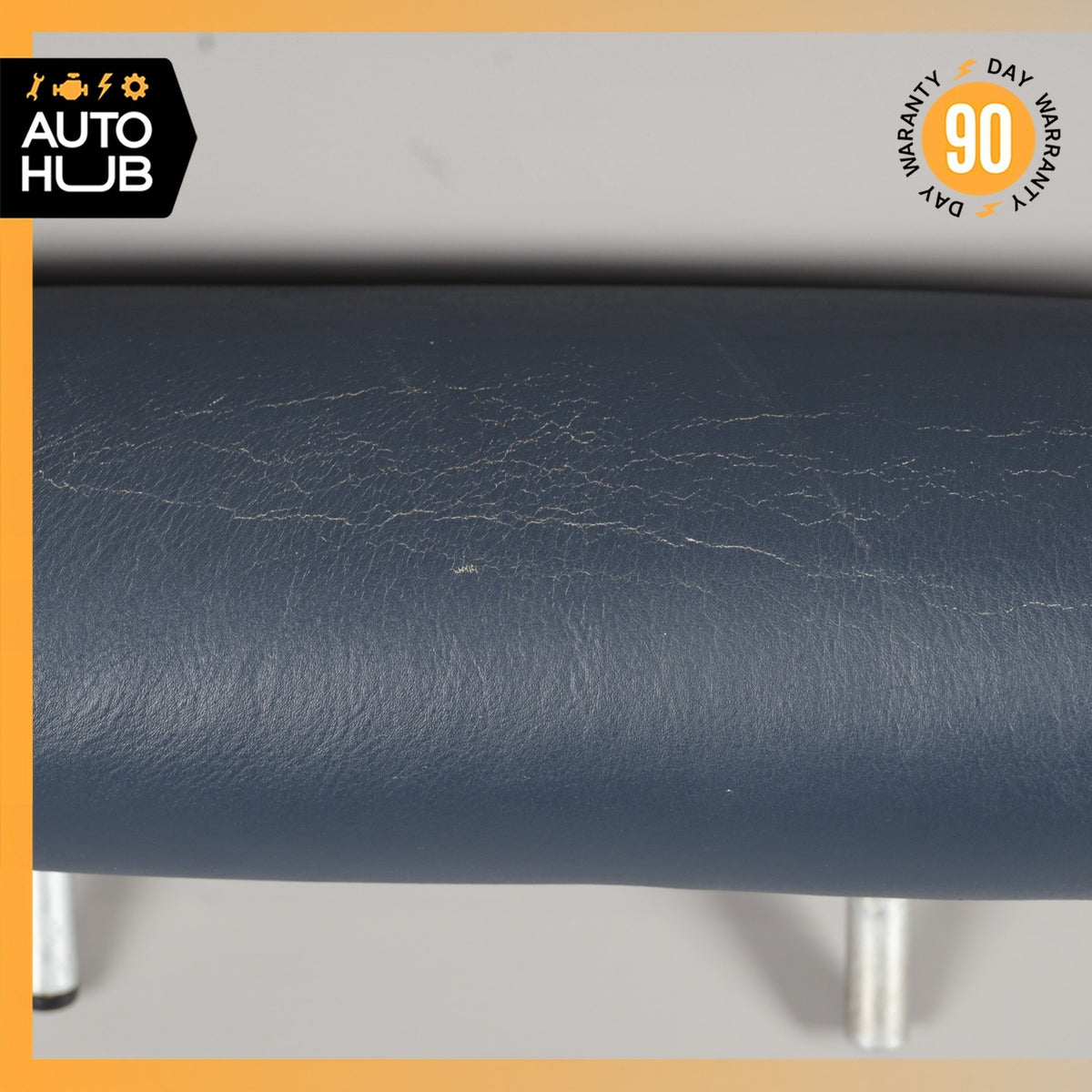 Rolls Royce Silver Spirit Rear Left & Right Seat Headrest Head Rest Set Blue OEM - photo 6