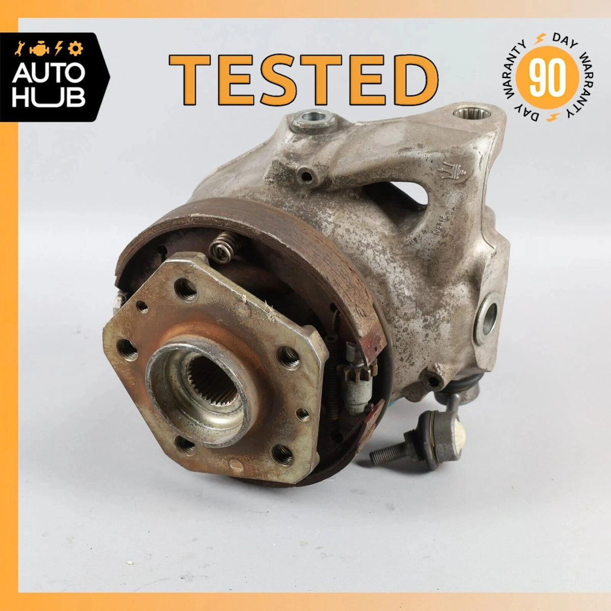 04-05 Maserati Quattroporte M139 Rear Left Side Spindle Knuckle Hub OEM - photo 1