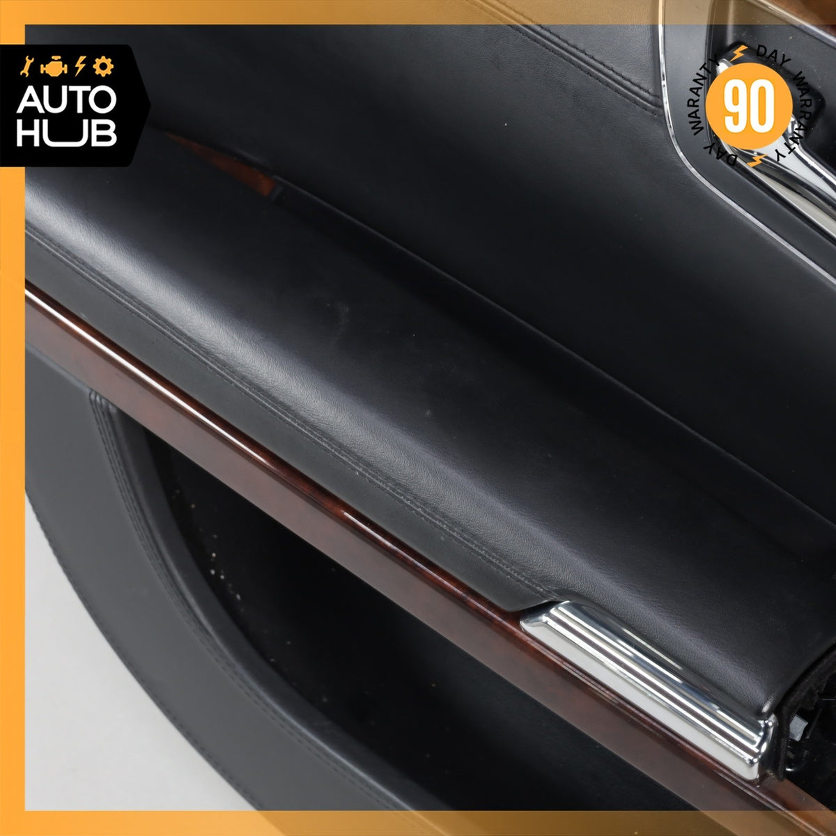 07-09 Mercedes W221 S600 Front Left Driver Side Door Panel Exclusive Black OEM - photo 9