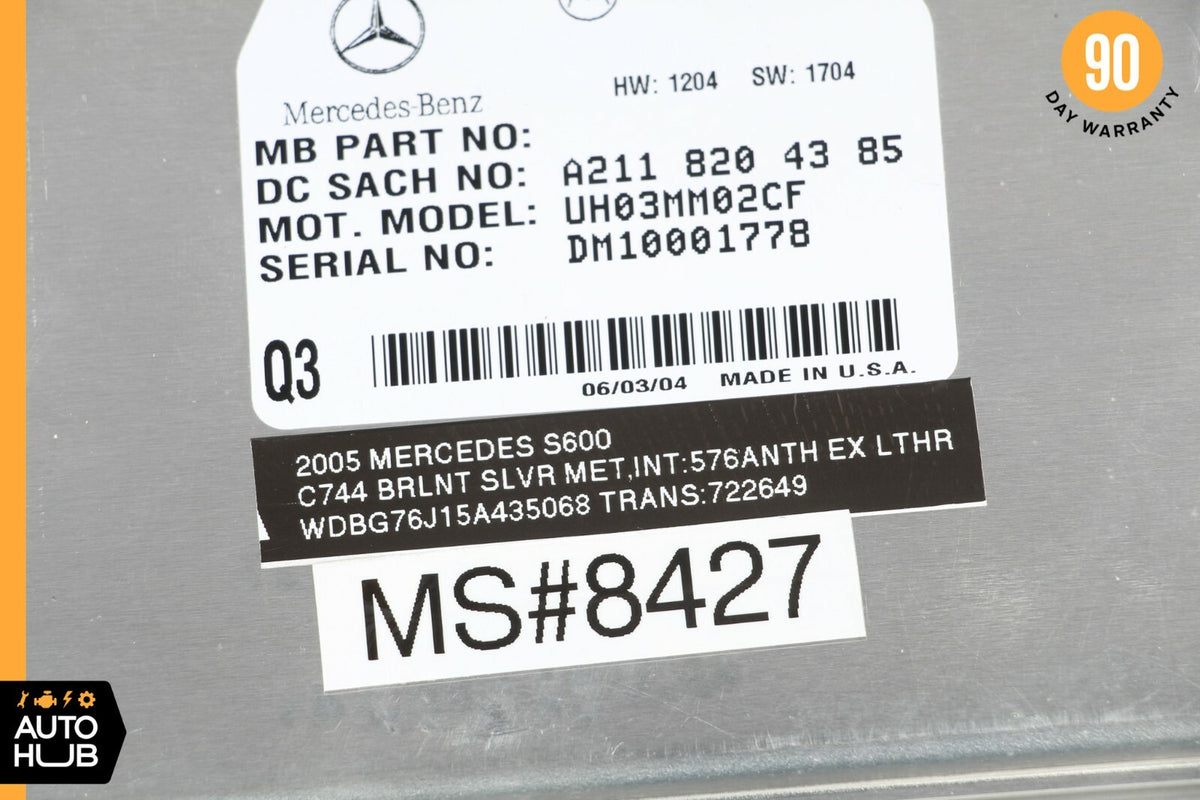 03-11 Mercedes W211 CLK500 E500 Motorola Bluetooth Communication Module OEM - photo 8