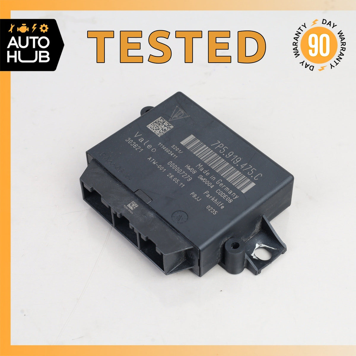 11-14 Porsche Cayenne 958 Parking Aid Control Module 7P5919475C OEM - photo 1