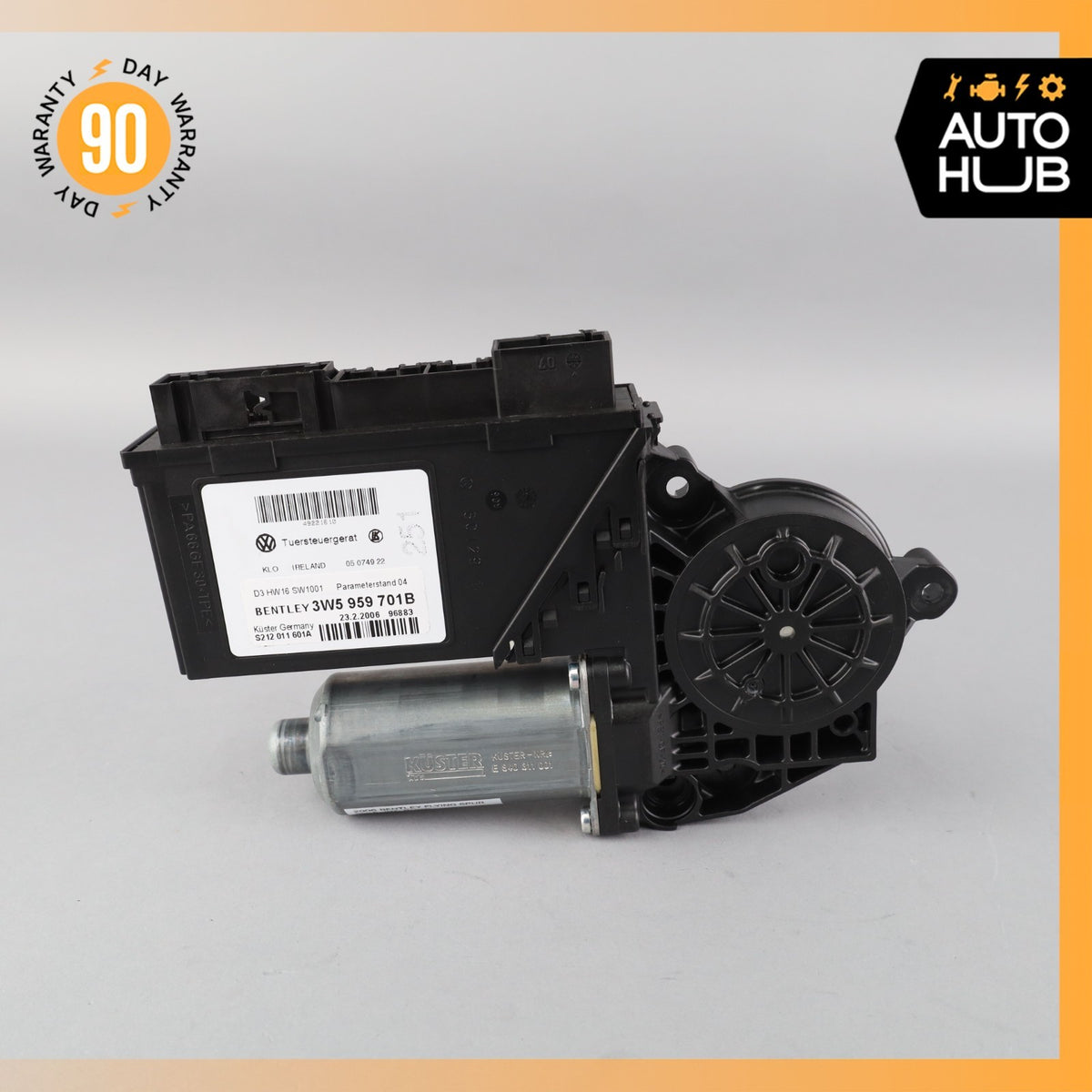 Bentley Continental Flying Spur Front Left Door Window Regulator Motor OEM 39k - photo 2