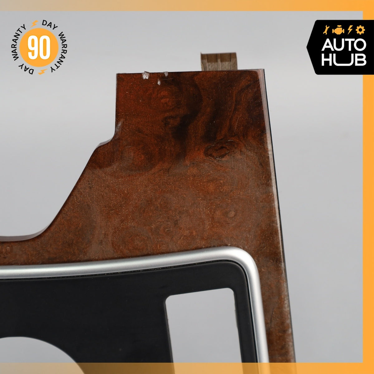 10-13 Mercedes W212 E350 E400 E550 Center Console Switch Trim Bezel Wood OEM - photo 5