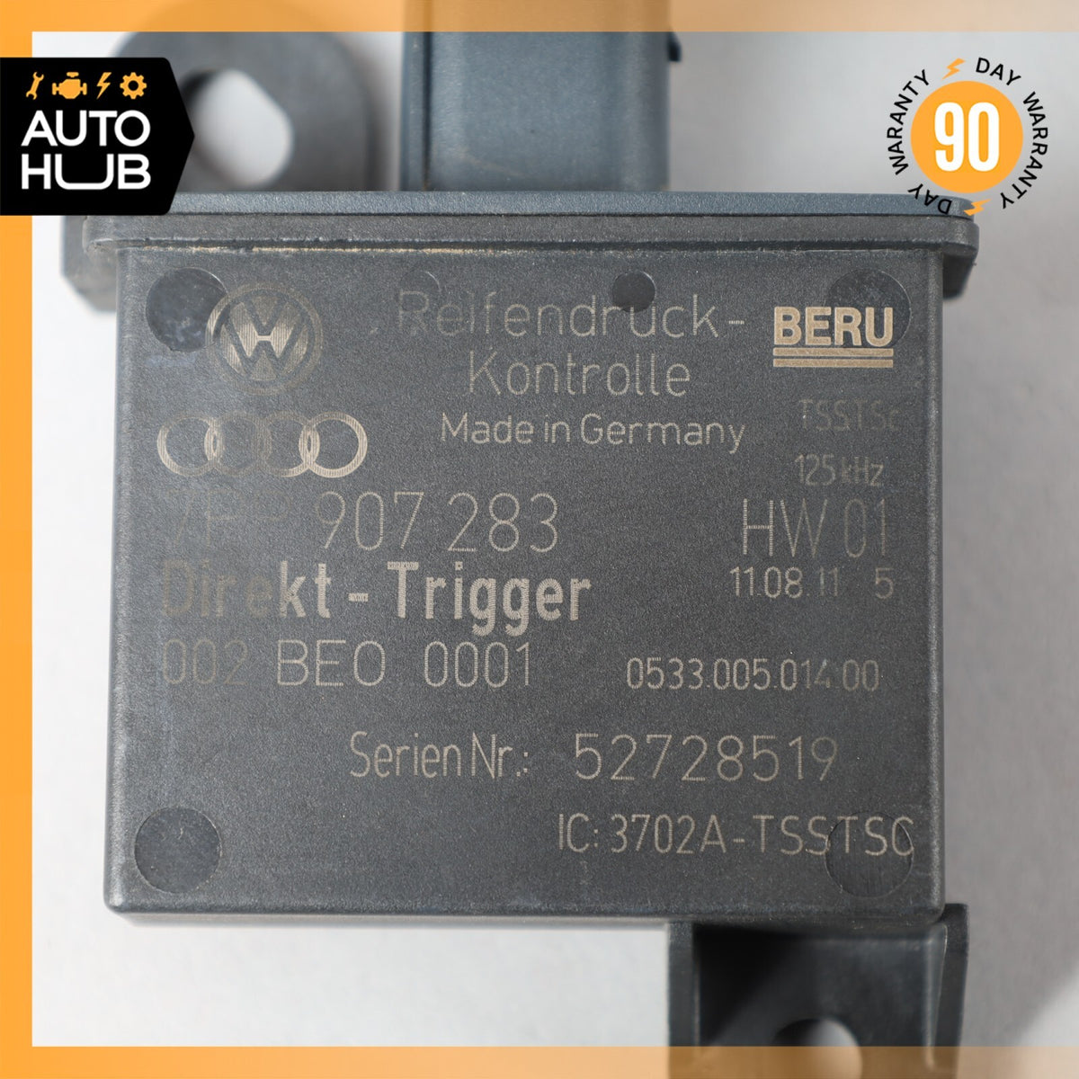11-18 Porsche Cayenne 958 S Tire Pressure Monitoring System TPMS Receiver OEM - photo 7