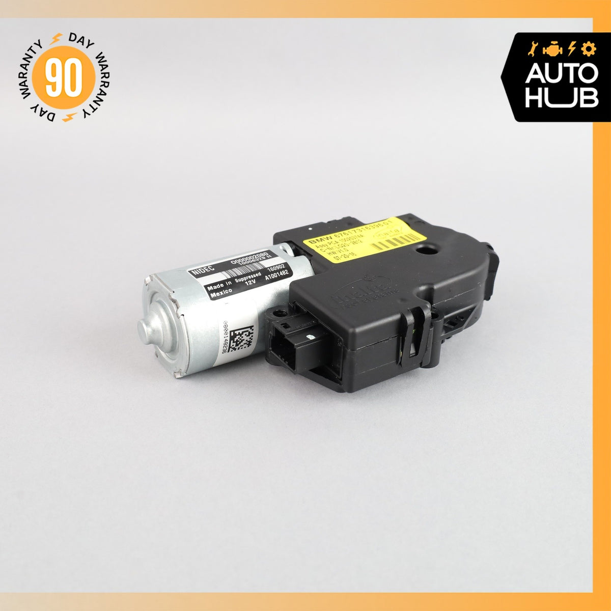 14-18 BMW F15 X5 Panoramic Sunroof Drive Motor Actuator OEM 69k - photo 2