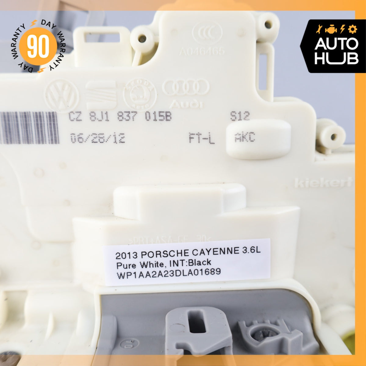11-18 Porsche Cayenne 958 Front Left Driver Side Door Lock Latch Actuator OEM - photo 9