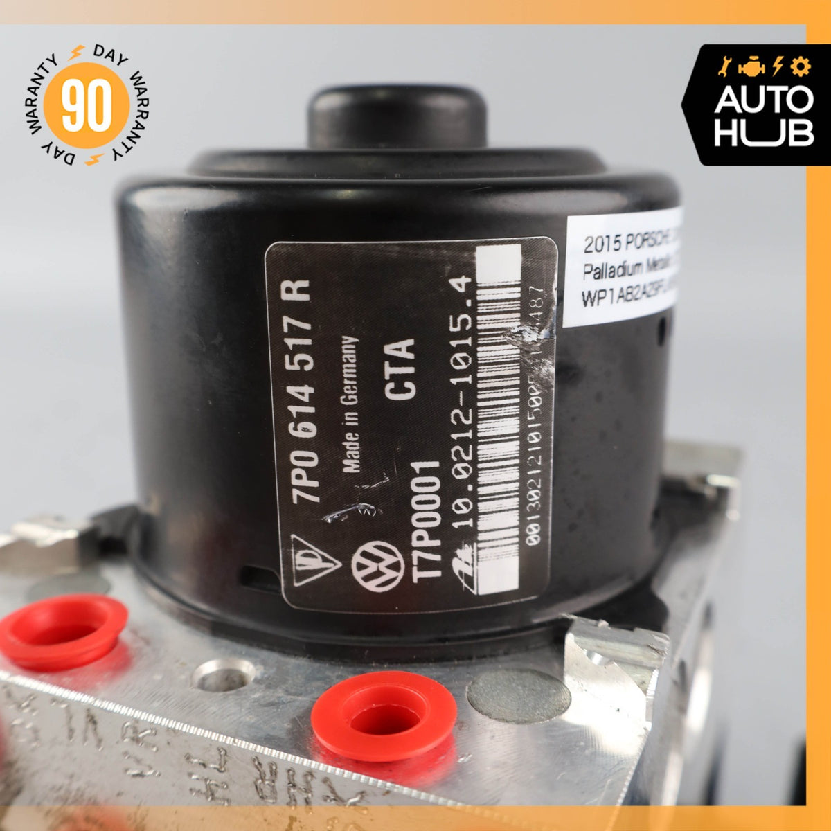 15-18 Porsche Cayenne 958 S ABS Hydraulic Pump Control Module 7P0907379R OEM - photo 10