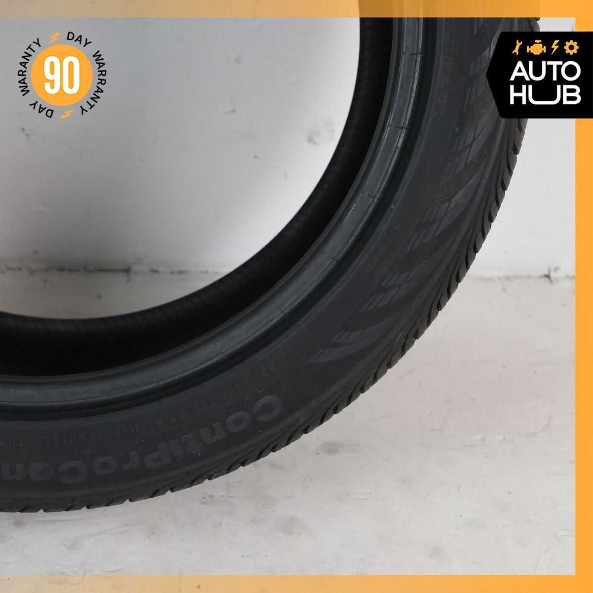 285/35R18 Continental ContiProContact 285 35 18' 97H XL 9/32" Set of 2 Tires - photo 11
