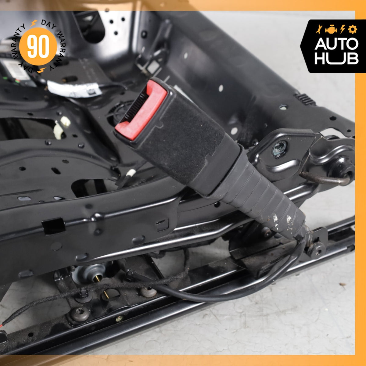 11-24 Porsche Cayenne 958 Hybrid S Lower Seat Track Rail Frame Front Right OEM - photo 11