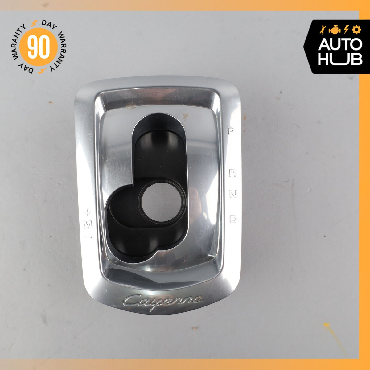 11-18 Porsche Cayenne 958 Turbo Center Console Shifter Trim Bezel 7P5863419 OEM - photo 6