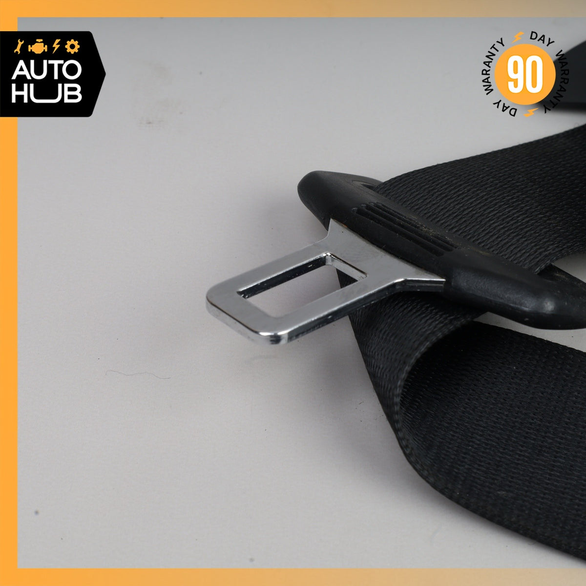 10-16 Porsche Panamera 970 Front Left Driver Side Seat Belt Black OEM 51k - photo 5