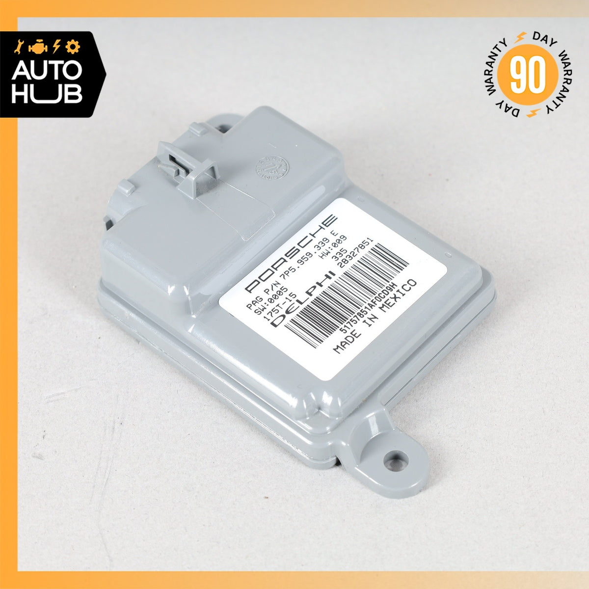 Porsche Cayenne 958 Front Right Seat Occupant Sensor Module 7P5959339E OEM - photo 2