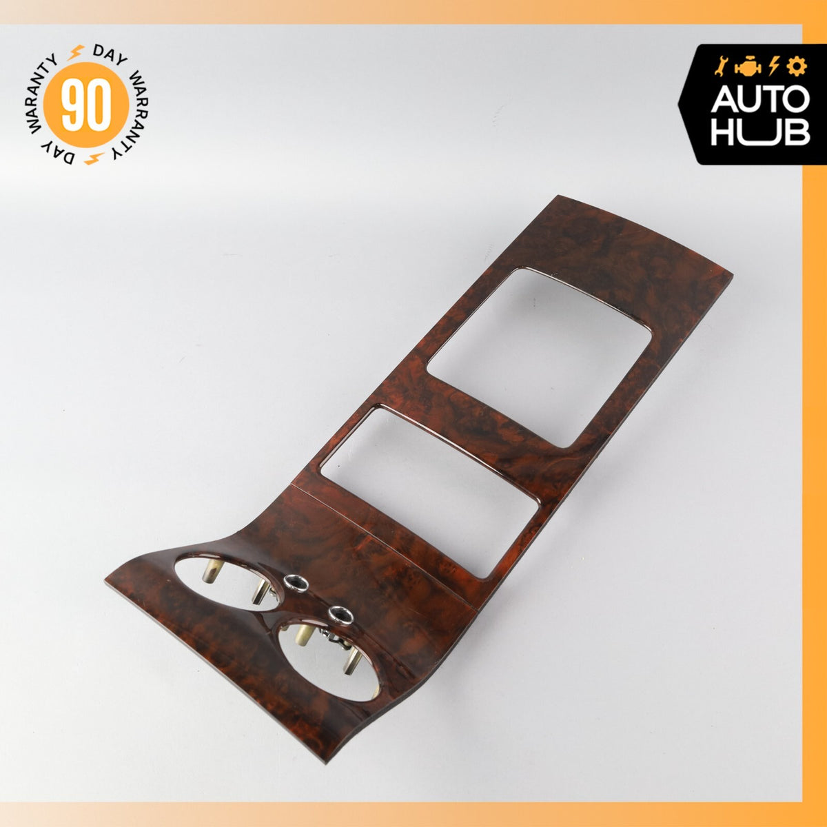 03-17 Bentley Continental GT Coupe Rear Center Console Bezel A/C Vent Trim OEM - photo 1