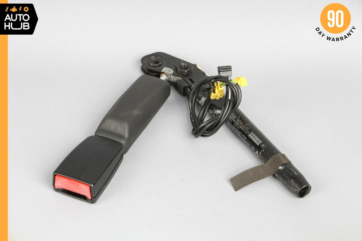 07-14 Mercedes W221 S600 CL550 Front Right Passenger Side Seat Belt Buckle Black - photo 1
