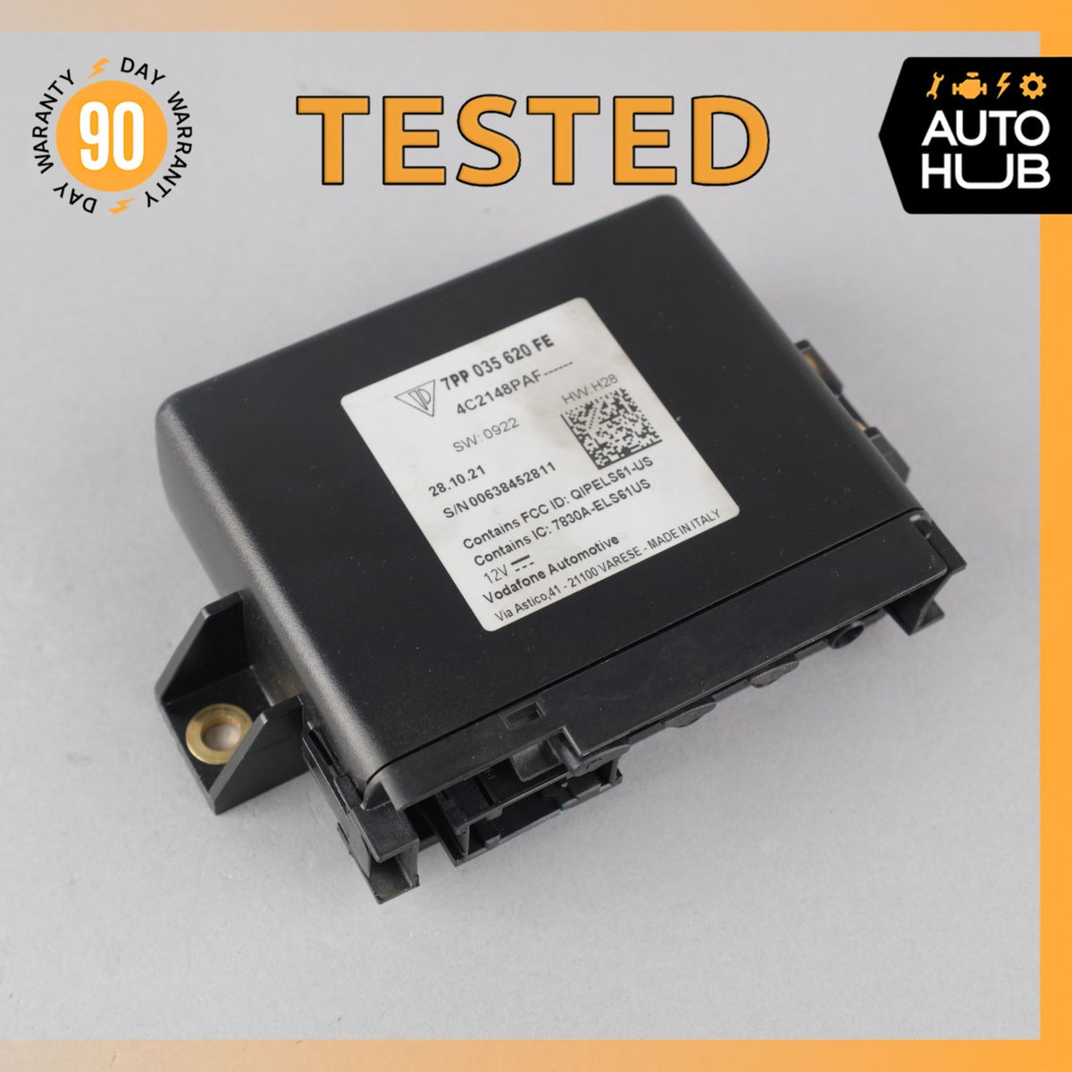 15-18 Porsche Cayenne 958 Navigation Command Module Unit 7PP035620FE OEM - photo 1