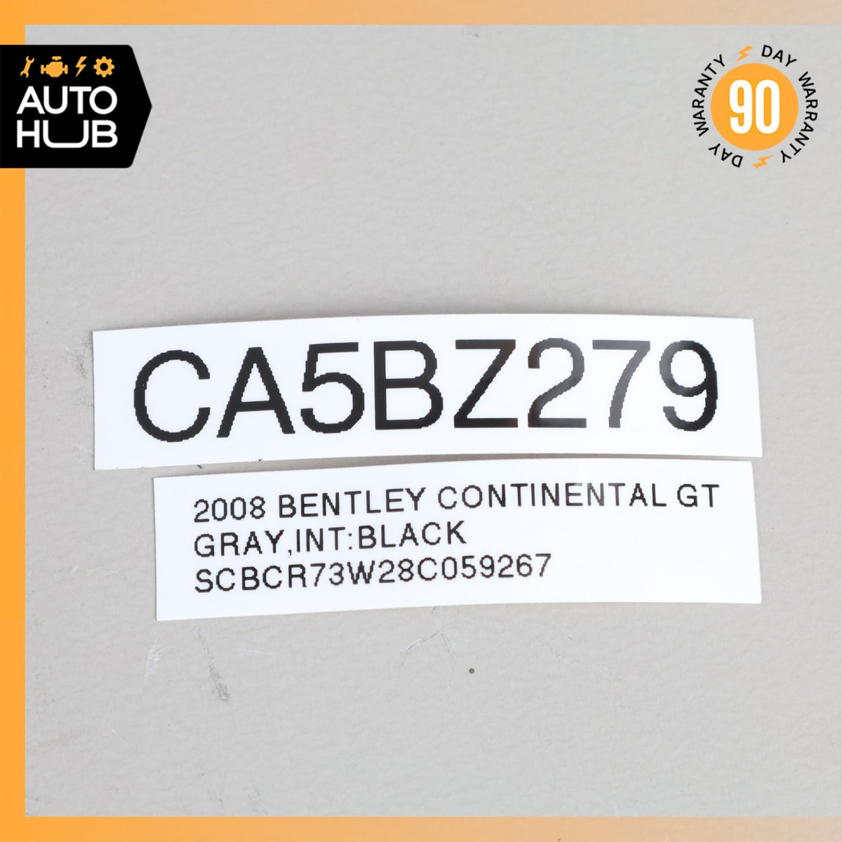 03-10 Bentley Continental GT Rear Right Side Door Panel Trim Panel Wood OEM 31k - photo 11