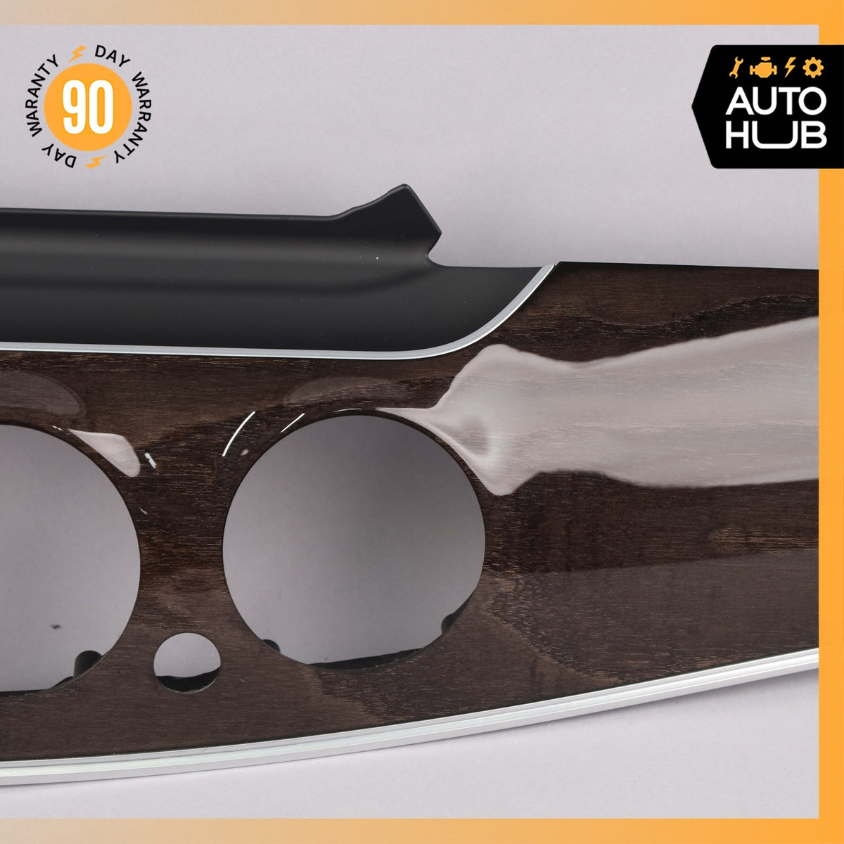 17-23 Mercedes W213 E300 E400 Center Dashboard Dash Trim Molding Wood OEM - photo 6