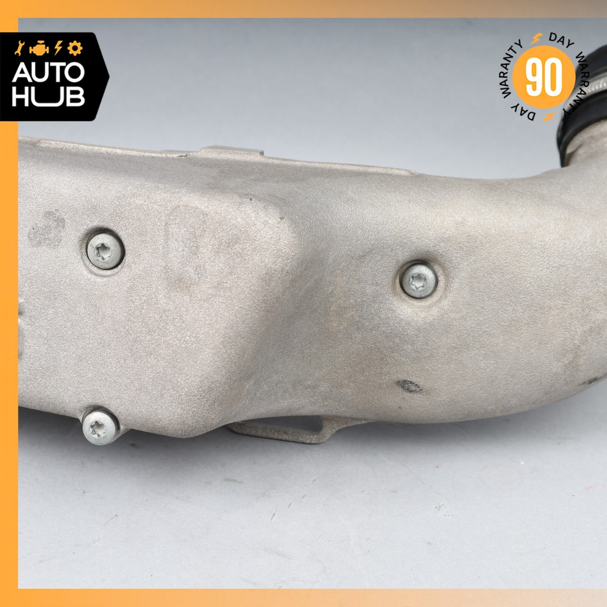 Mercedes W211 E55 S55 SL55 AMG Left Engine Kompressor Air Intake Manifold OEM - photo 3