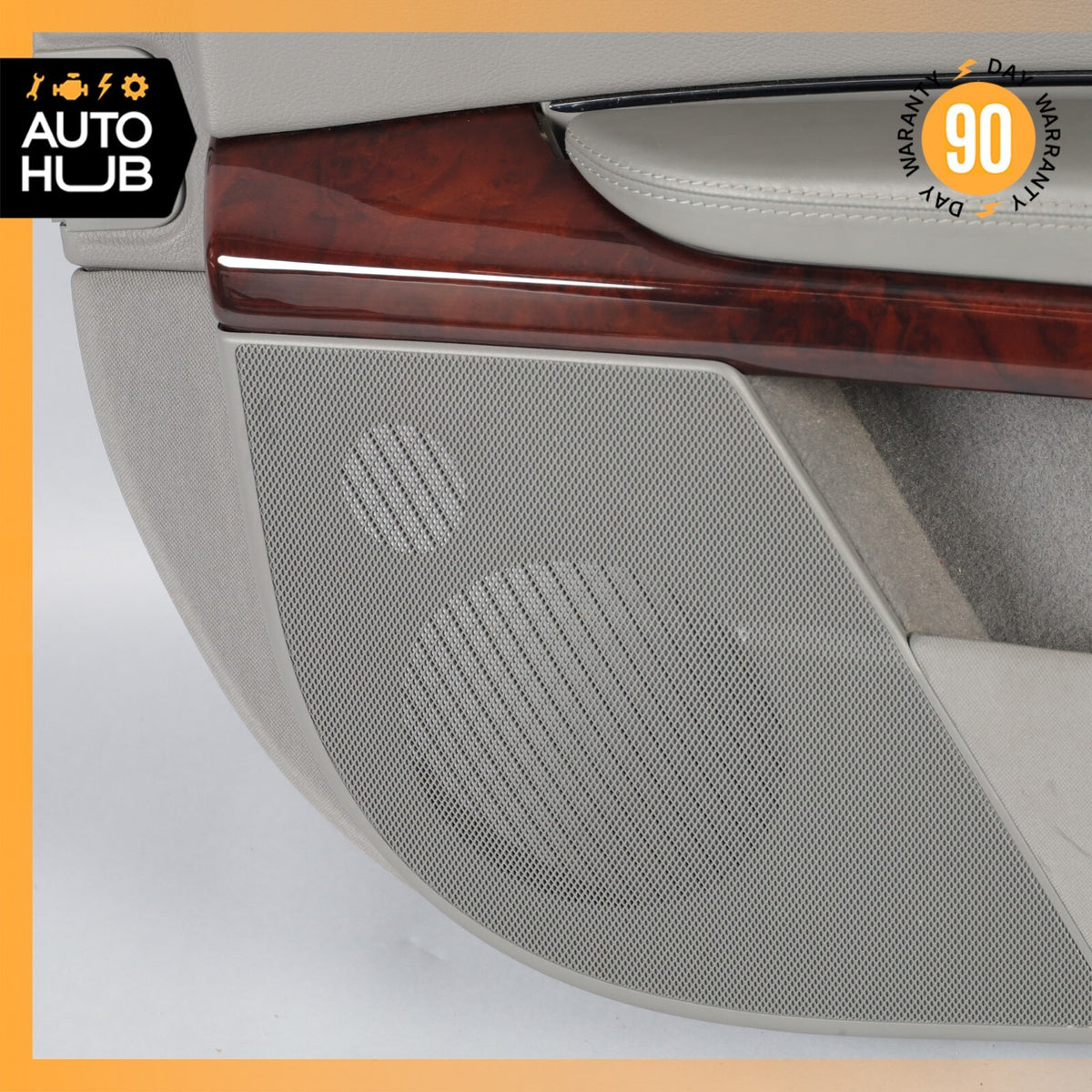 07-10 Mercedes W216 CL550 Front Left Driver Side Interior Door Panel Gray OEM - photo 11