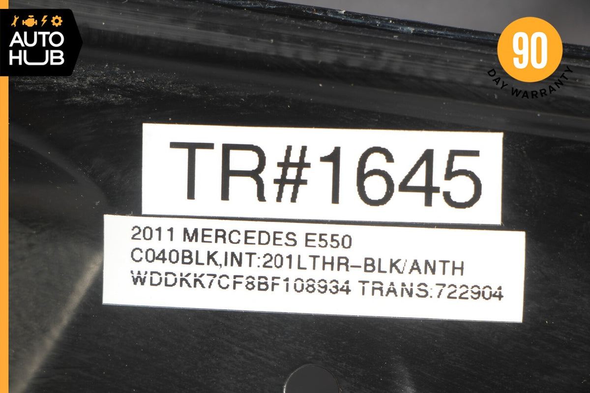 11-17 Mercedes W207 E550 Convertible Rear Left Window Regulator W/Motor OEM - photo 12