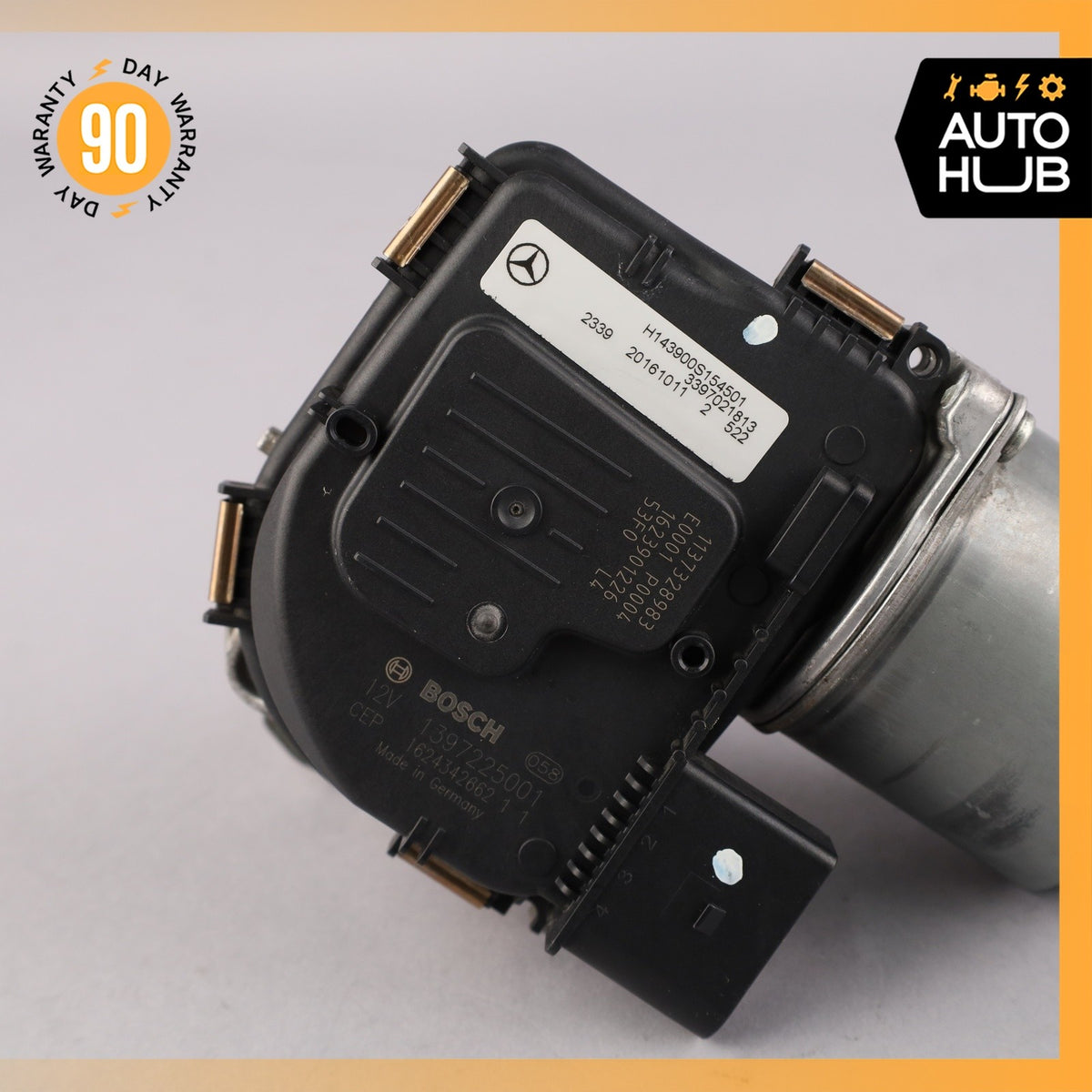 17-20 Mercedes W213 E300 E350 E63 AMG Windshield Wiper Motor  OEM - photo 4