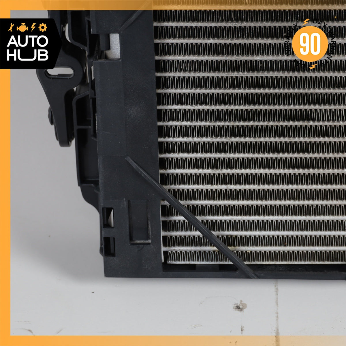 BMW F10 ActiveHybrid 5 Front Right Engine Oil Auxiliary Radiator Cooler OEM - photo 5