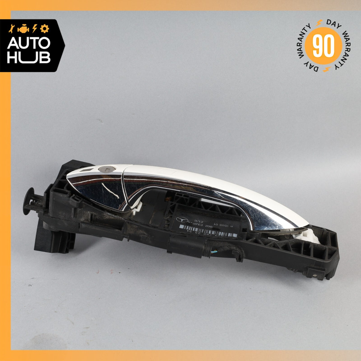 12-14 Mercedes W204 C250 C350 Front Left Exterior Door Handle Keyless Go OEM - photo 8