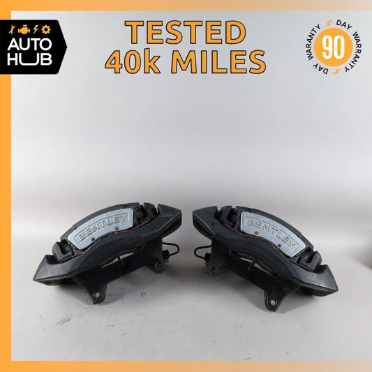 03-18 Bentley Flying Spur GT GTC Front Brake Calipers Left & Right Set OEM 40k - photo 1