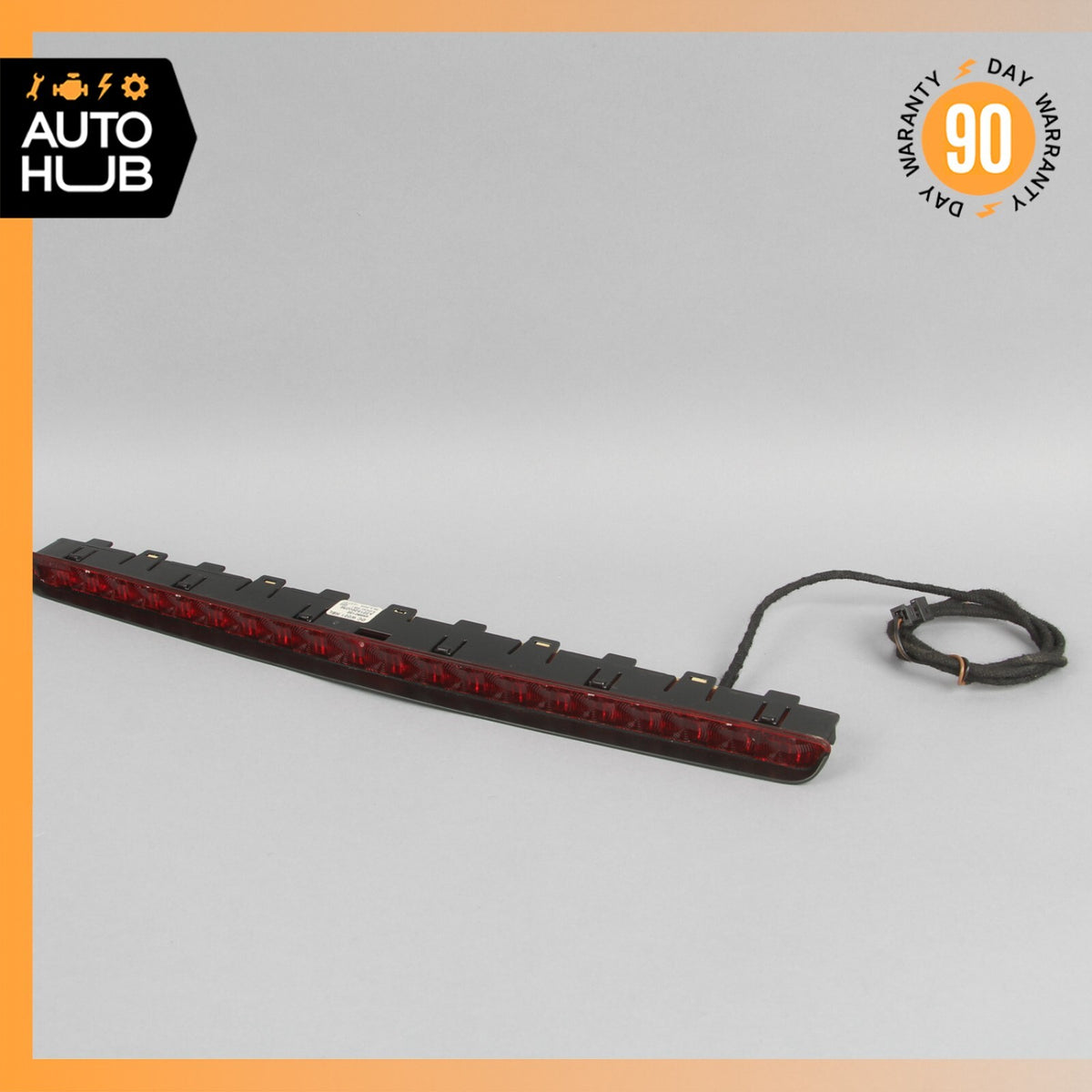 07-14 Mercedes W221 S600 CL550 S400 Rear 3RD Third Brake Stop Light Black OEM - photo 1