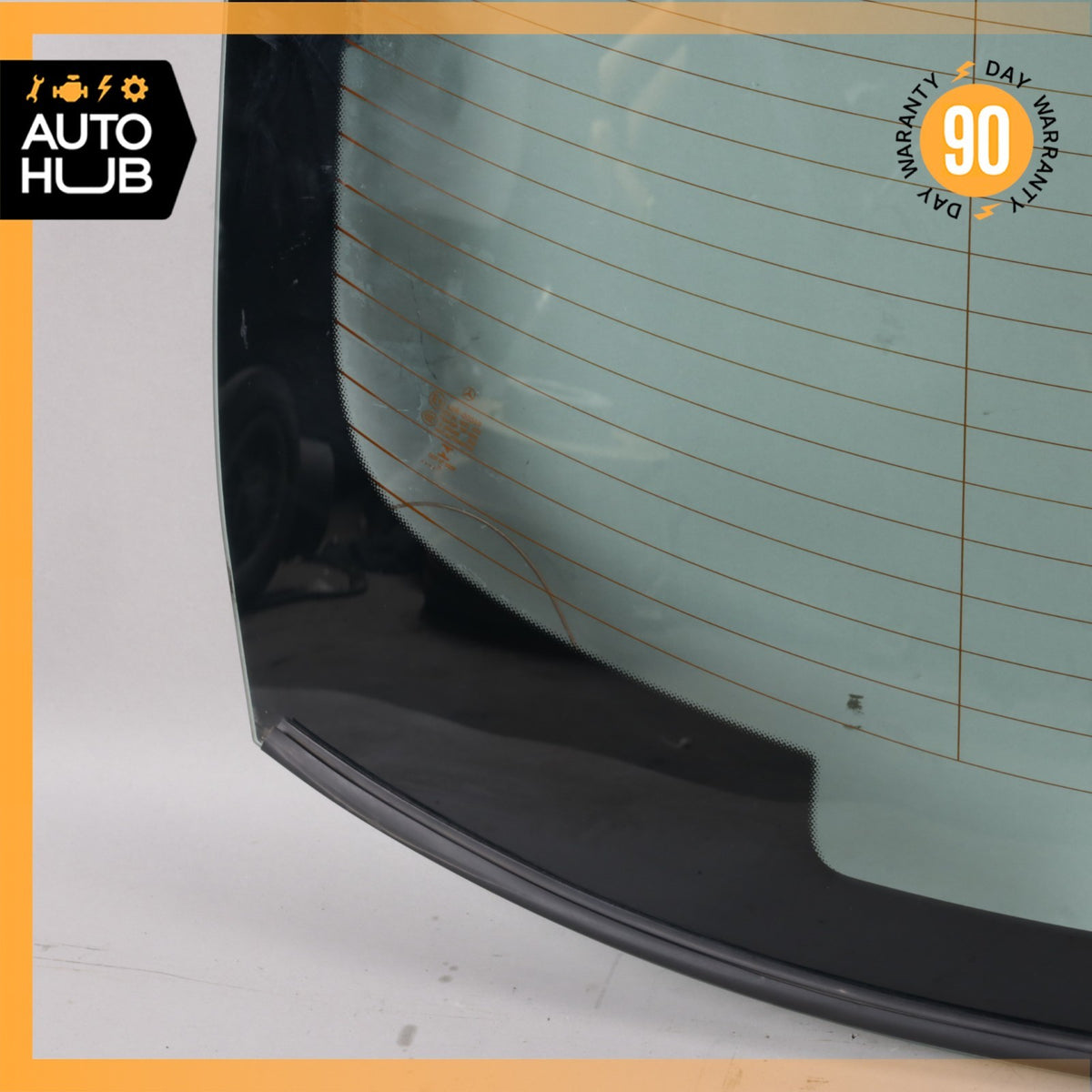 18-23 Mercedes W238 E400 E450 E53 AMG Coupe Rear Windshield Window Glass OEM - photo 5
