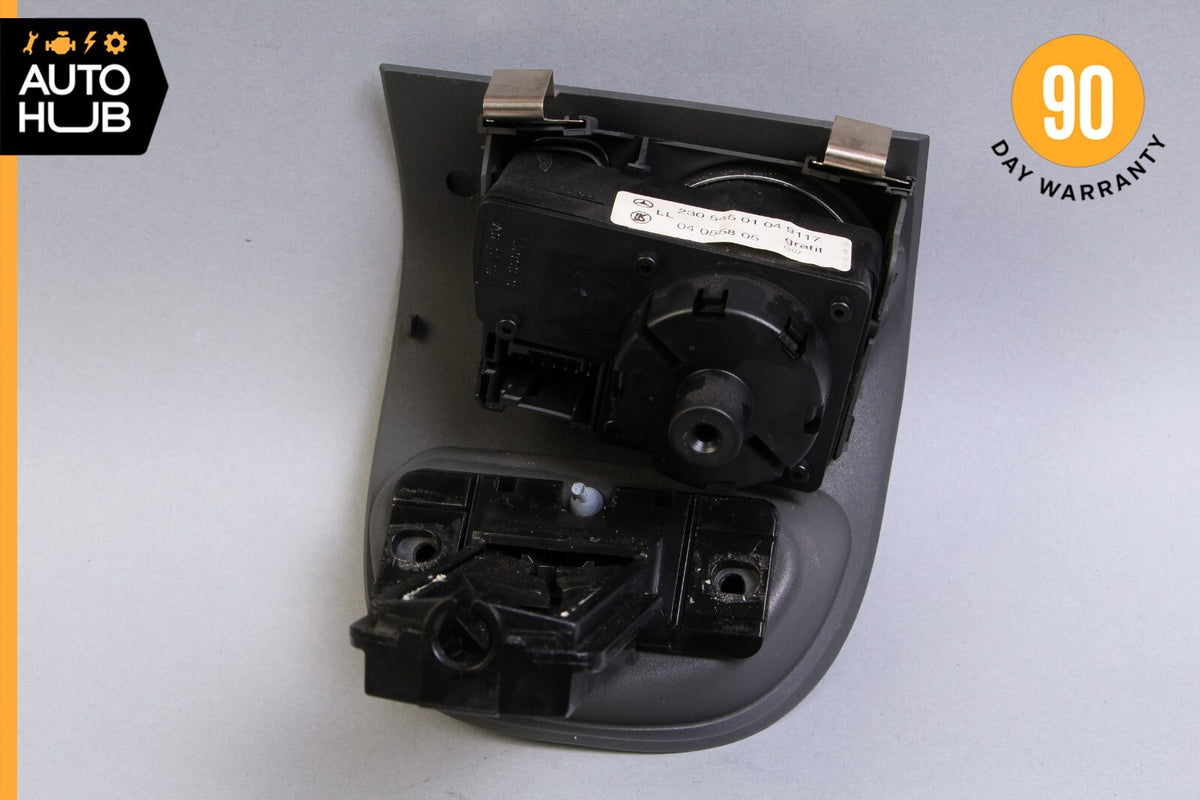 03-12 Mercedes R230 SL500 SL550 SL55 AMG Headlight Control Switch Charcoal OEM - photo 6