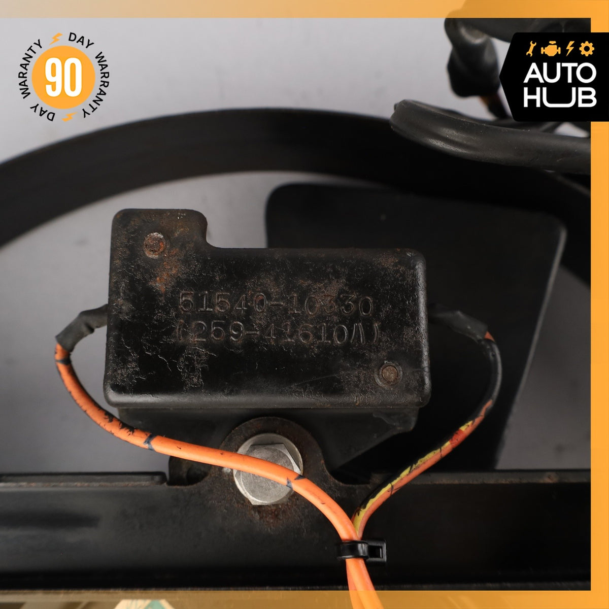 00-02 Bentley Arnage 6.8L V8 Engine Cooling Fan Motor Assembly PA60001PA OEM 30k - photo 16