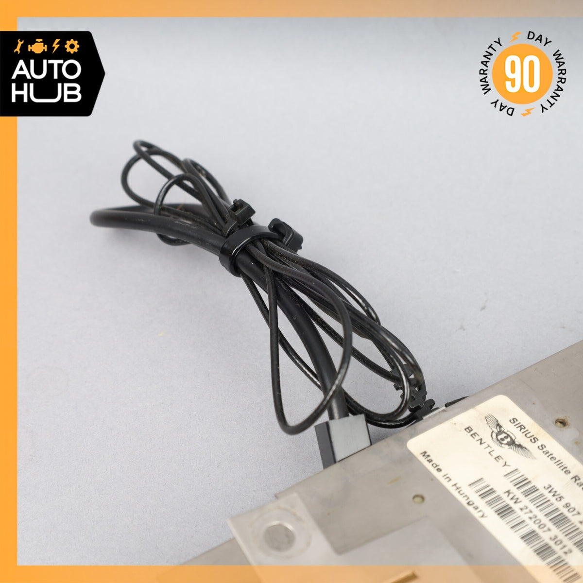 2008 Bentley Continental Flying Spur Satellite Radio Control Module Antena OEM - photo 8
